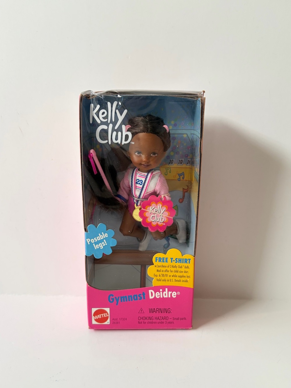 NIB Barbie Kelly Club Gymnast Deidre Doll